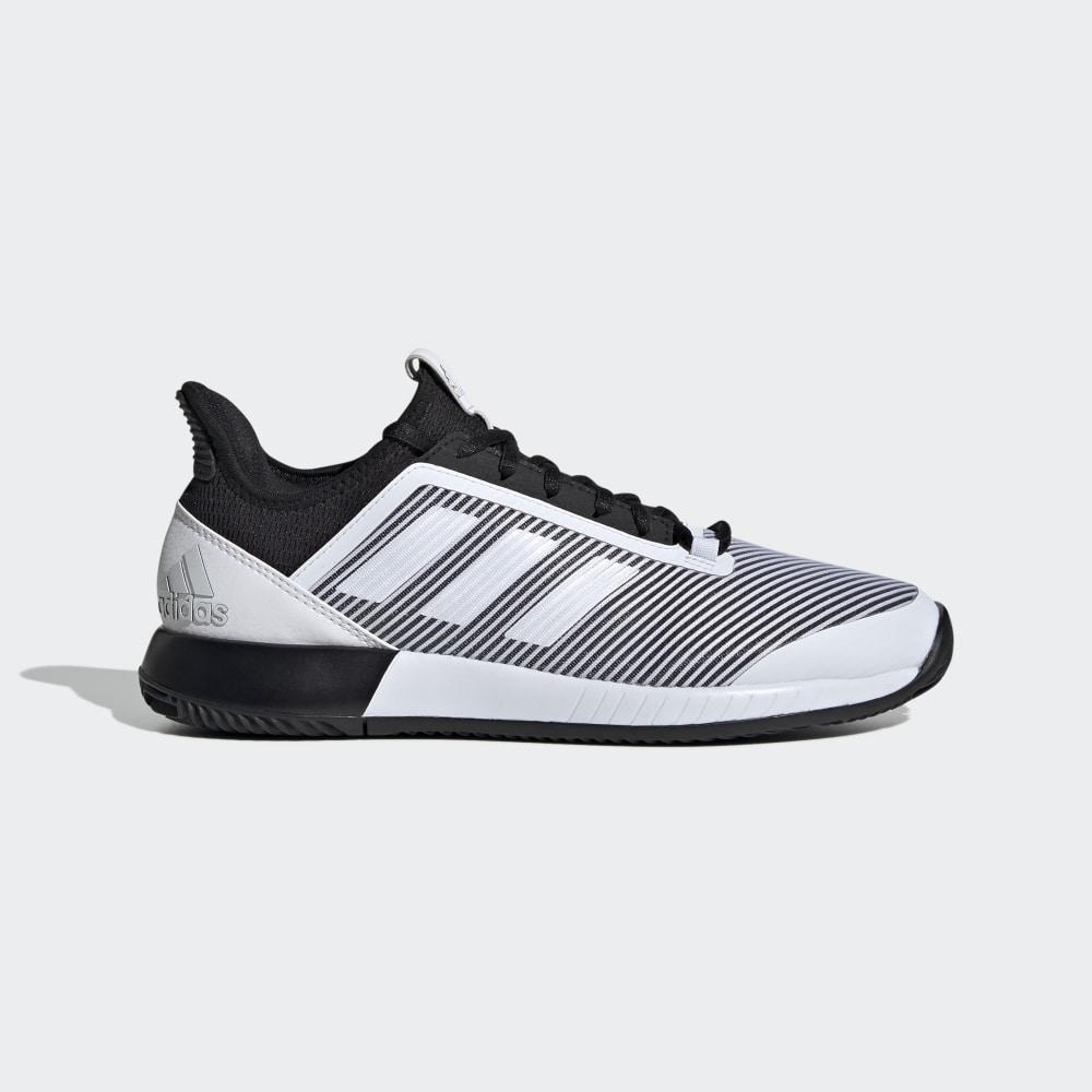 Pantofi Tenis Adidas Defiant Bounce 2.0 Dama Romania - Negrii/Albi EH0952